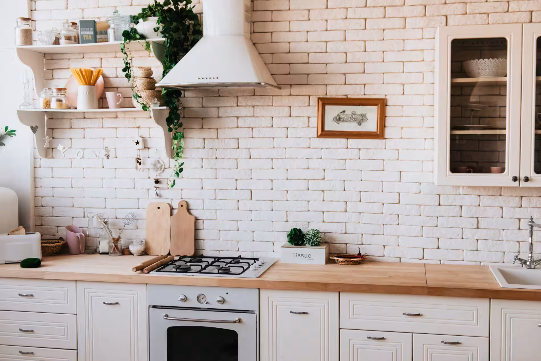 Updated kitchen design to raise the property value